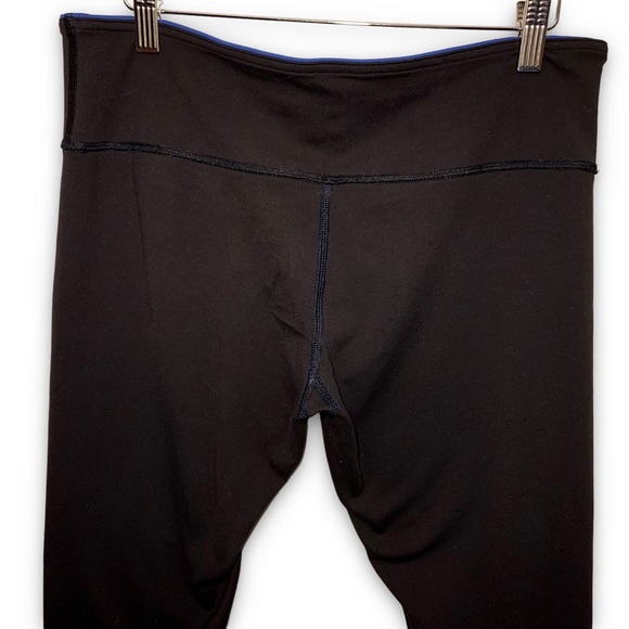 LULULEMON Reversible Wunder Under Pant in Limitless Blue/Black (Size 12) - Picture 6 of 16